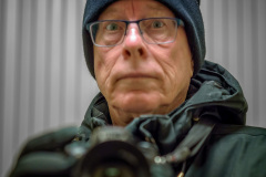 På väg ut för att fotografera.