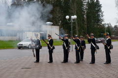 Musketörer på Svea Livgarde.