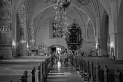 Kyrkointeriör.