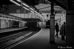 Tunnelbanestation i London.