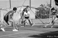Landhockey på Baluza Centercourt.
