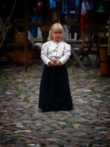 Flicka i Wismar under Schwedenwoche 2009